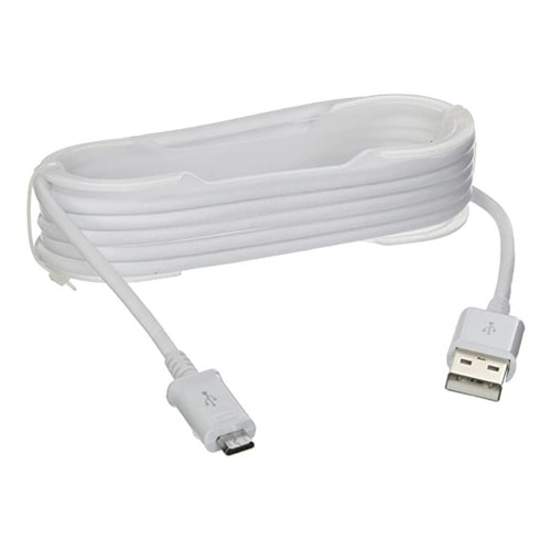 Cabo Usb Compatível P/ Galaxy J2 J3 J4 J5 J7 J8 Prime S6 S7 - Branco — foto 1