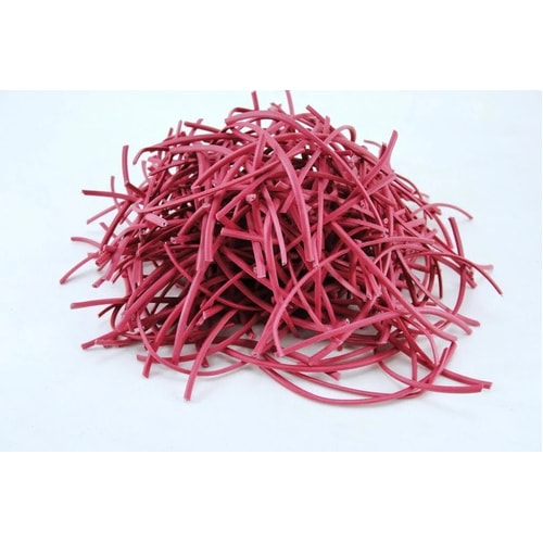 Arame Encapado Revestido Saco Com 500g Multicolors - Vermelho — foto 1