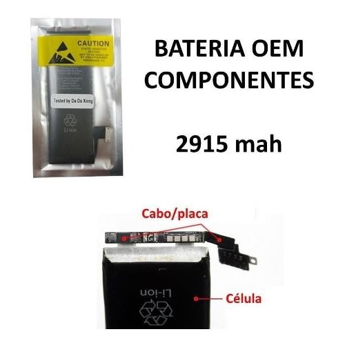 Batria Apple Iphone 6 Plus Apn 616-0765 2915 Mah Original OEM — foto 1