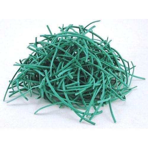 Arame Encapado P/ Artesanato Aprox 10cm - 100 Pçs - Verde — foto 1