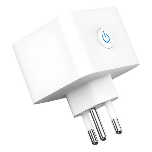 Adaptador De Tomada Wifi Inteligente 10a Hi By Geonav, Compatível Com Alexa 127/220v — foto 1