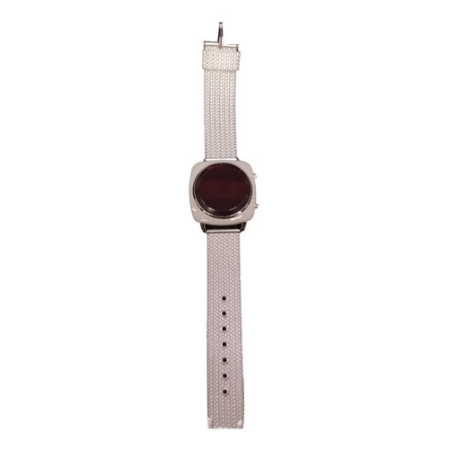 Relógio Digital Feminino Barato Led Diversas Cores Lindo - Branco - Preto — foto 1