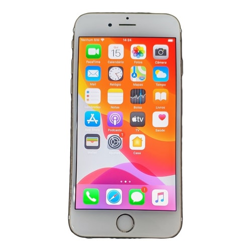 iPhone 6s 16 Gb Ouro Bom E Barato C/garantia USADO — foto 1