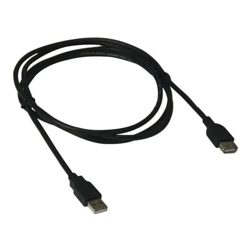 Cabo Extensor Usb 2.0 Am X Af 3.0m Pc Usb3002 Plus Cable - Preto — foto 1