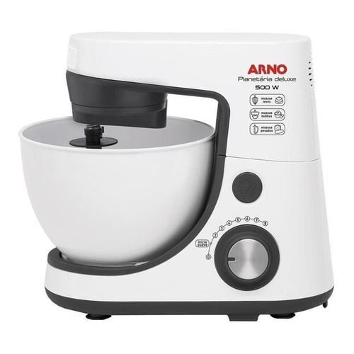 Batedeira Com Pedestal Arno Deluxe Sx89 Branca 110 v Leia — foto 1