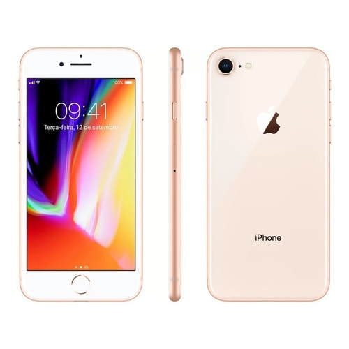 Apple iPhone 8 64gb Dourado De Vitrine Leia O Anúncio — foto 1