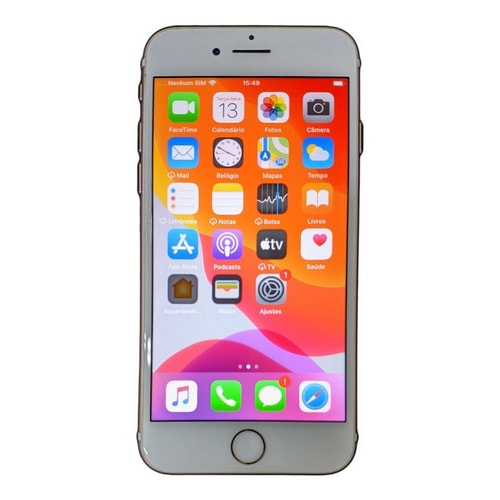 iPhone 7 32 Gb Ouro Rosa Ótimo E Barato C/garantia USADO — foto 1