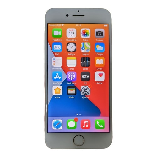 iPhone 7 128 Gb Vermelho Ótimo E Barato C/garantia USADO — foto 1
