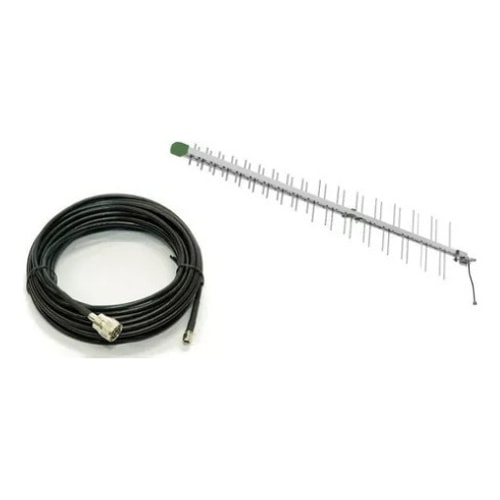 Antena Pro Internet Tel Full Band Cabo N Macho X N Macho 30m — foto 1
