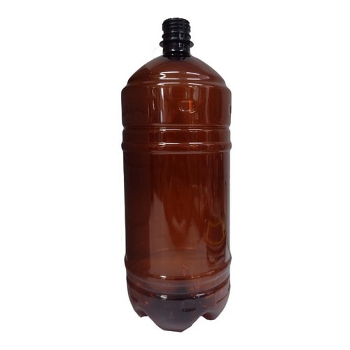 3 Garrafas Pet Growler 2 Litros Ambar Chopp Com Tampa Barato — foto 1