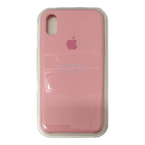 Capa Capinha Case Aveludada Para iPhone X / Xs / 10 - Rosa-iogurte — foto 1
