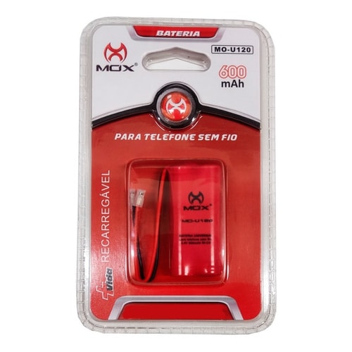 Bateria Mox Mo-u120 Para Telefone Sem Fio Universal — foto 1