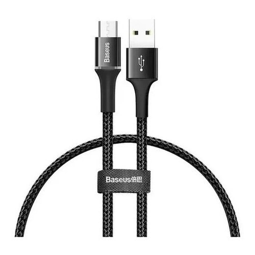 Cabo Usb Baseus Corda 50cm Micro Usb 5v 2.4a Novo Barato — foto 1